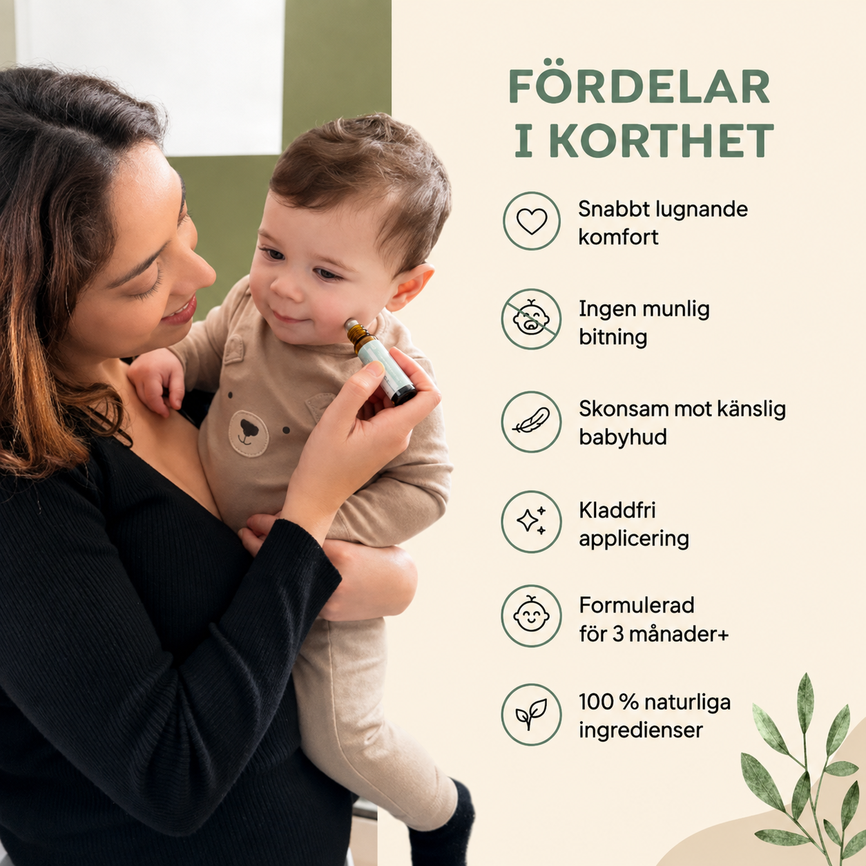 Tulora™ Smärtlindrande roll-on
